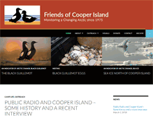 Tablet Screenshot of cooperisland.org